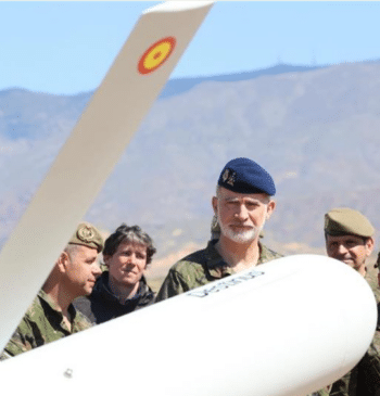 La Armada compra los drones Hornet que fueron supervisados por el Rey