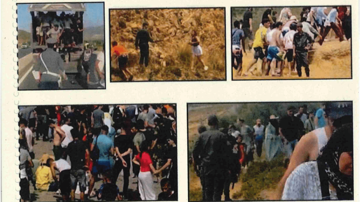 Imagen del informe del CENIF de la Policía Nacional sobre Ceuta