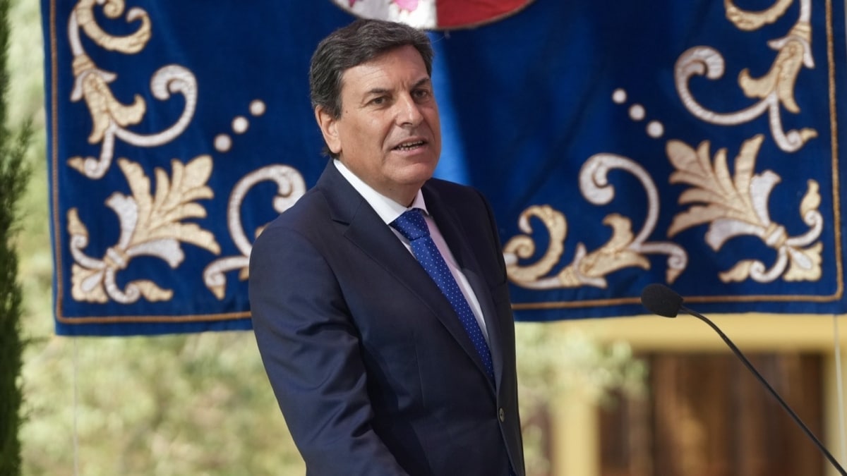 El consejero de Economía y Hacienda, y portavoz del gobierno de Castilla y León, Carlos Fernández Carriedo.
