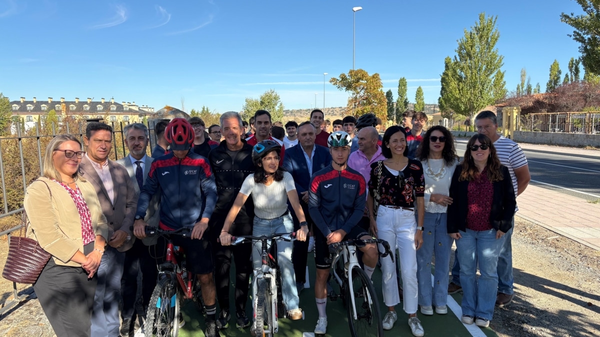 La Junta invierte 154.759 euros en rehabilitar el carril bici que conecta Ávila con Naturávila
