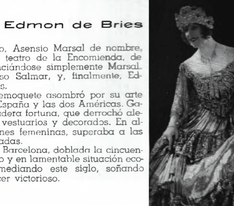 Quién fue Edmond de Bries, la estrella transformista que los Javis rescatan en 'La bola negra'