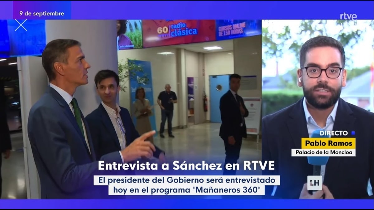 Un redactor de La hora de La 1 menciona en directo el comunicado del Consejo de Informativos de TVE