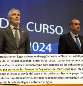 Marlaska se escuda en que no conocía el informe judicial de Ceuta [...]