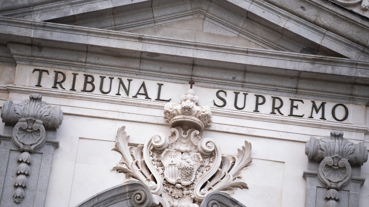 Imagen de la fachada del Tribunal Supremo en Madrid