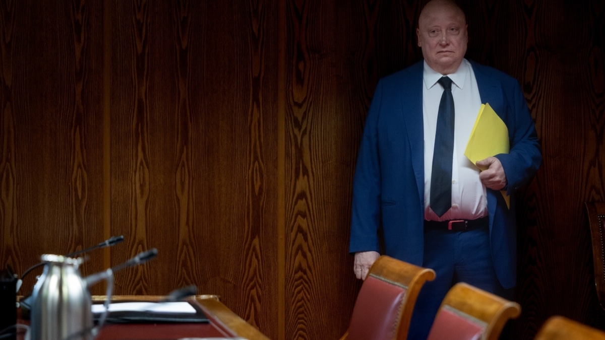 El presidente ejecutivo y fundador de Forestalia Renovables, Fernando Samper Rivas, comparece ante la comisión del ‘caso Koldo’, en el Senado, a 6 de abril de 2026
