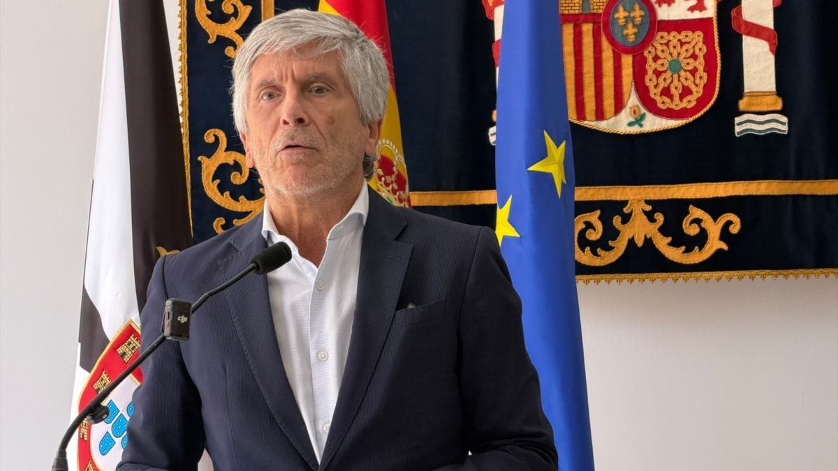 Fernando Grande-Marlaska, en Ceuta.