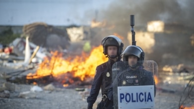 La Policía se prepara para la presencia de grupos radicales en las manifestaciones pacíficas por Ceuta