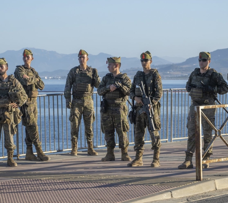 El papel de las Fuerzas Armadas en la crisis de Ceuta
