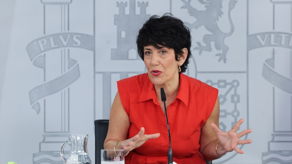 La ministra de Inclusión, Seguridad Social y Migraciones y portavoz del Gobierno, Elma Saiz