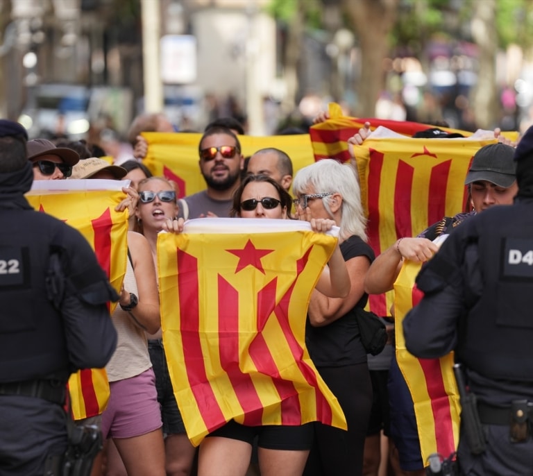 "Si vienen a agredirnos, los amorraremos al suelo": el aviso de Orriols (Aliança) a la CUP por la Diada