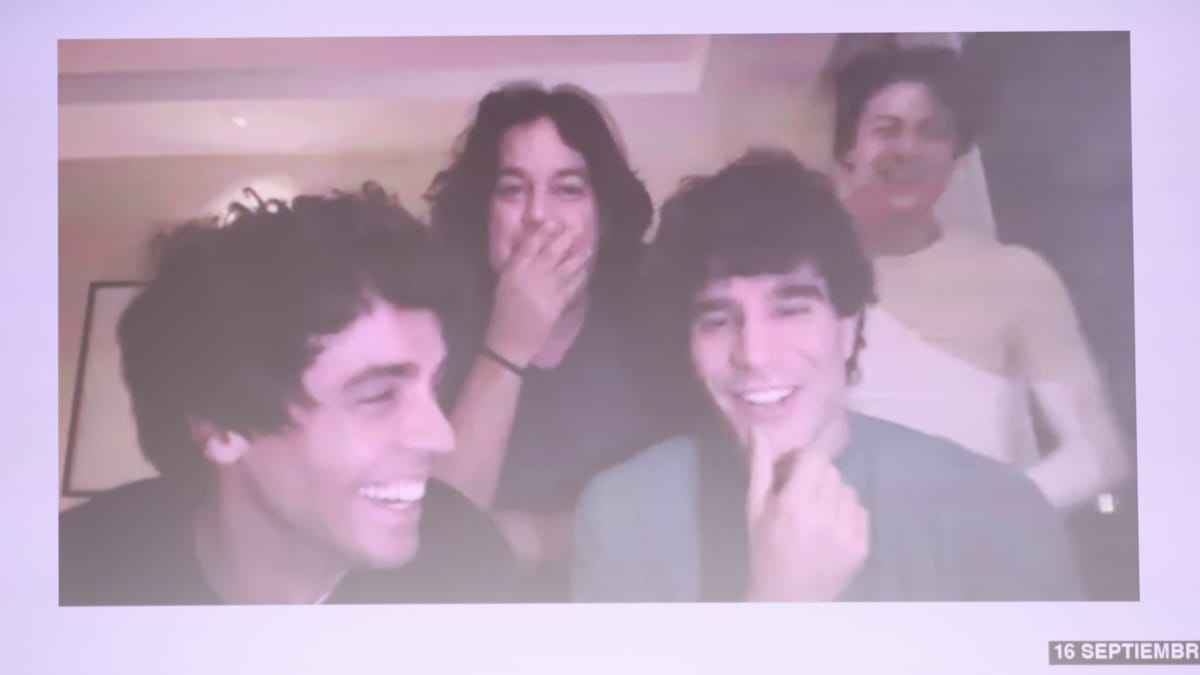 Javier Ambrossi, Carlos González, Milo Quifes y Javier Calvo