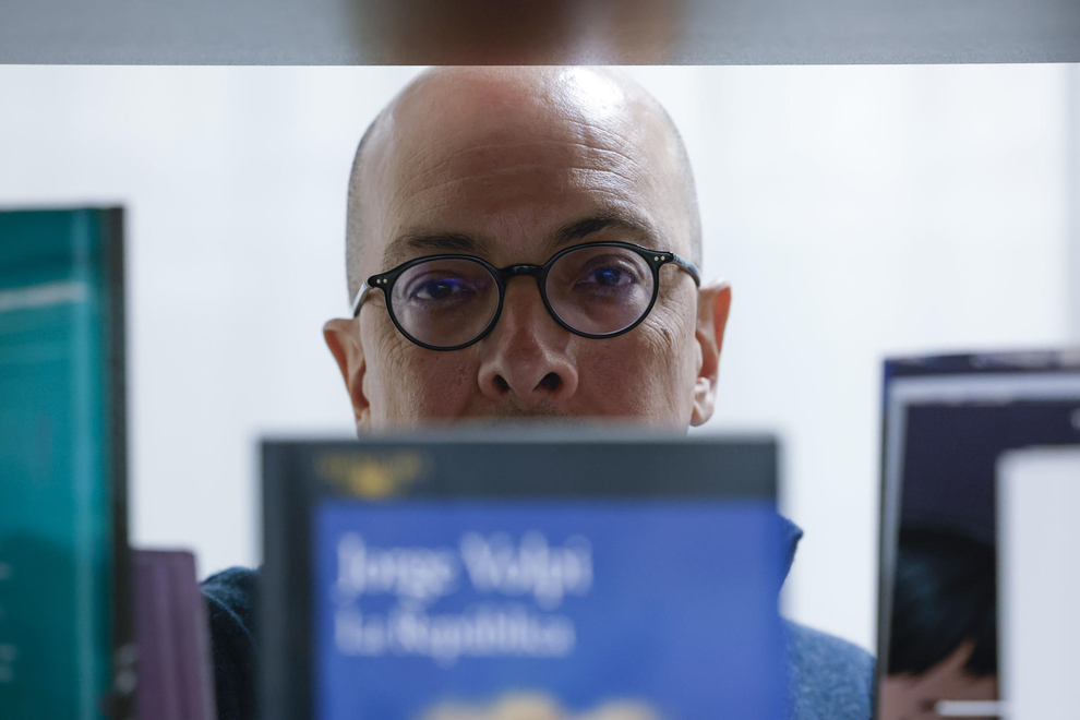 El escritor mexicano Jorge Volpi, este miércoles en Madrid