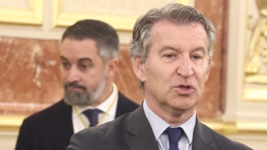La solidaridad con Ceuta une de nuevo a Feijóo y a Abascal en una manifestación que se vuelve contra el Gobierno