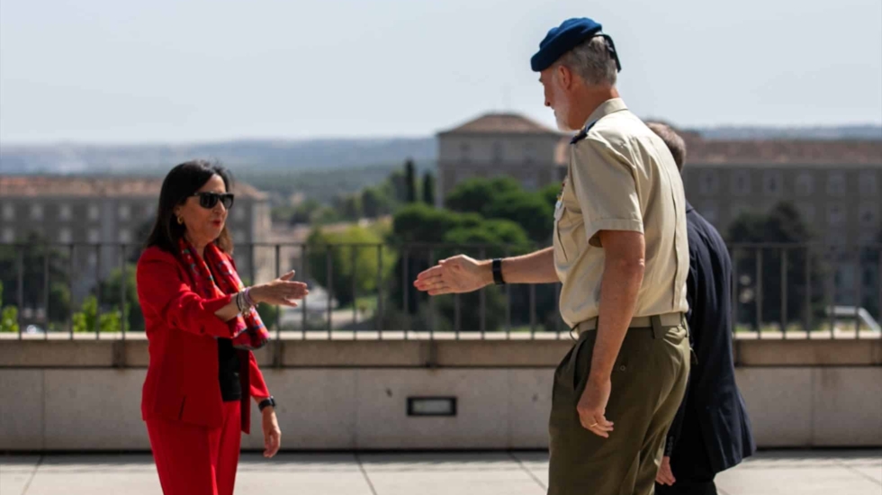 Margarita Robles se cita con el rey en el Alcázar de Toledo tras la polémica del no aplauso a Sánchez