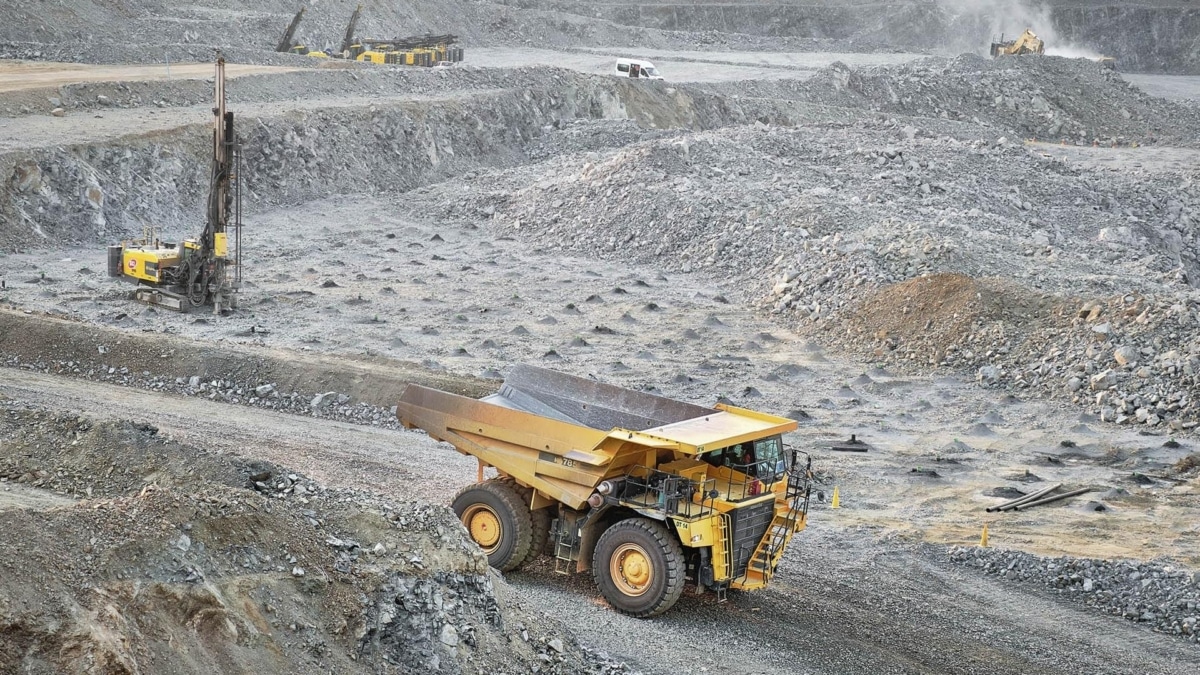 Operaciones mineras de Thiess.