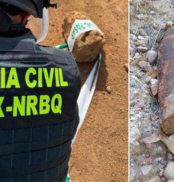 La Guardia Civil detona una bomba de la Guerra Civil encontrada por [...]