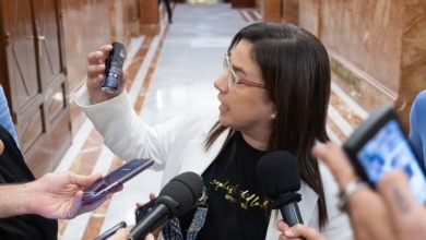 Varias zonas del Congreso clausuradas y personas afectada por los efectos de un espray pimienta
