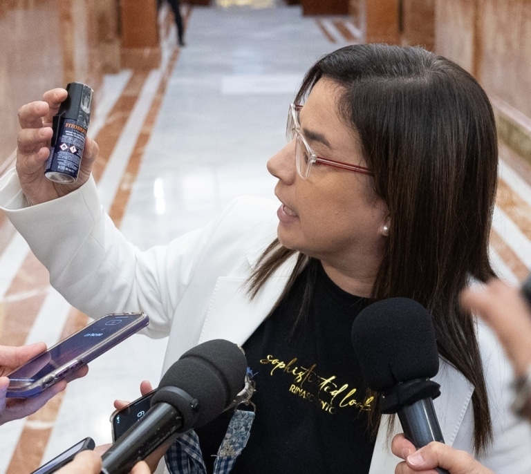 Varias zonas del Congreso clausuradas y personas afectada por los efectos de un espray pimienta