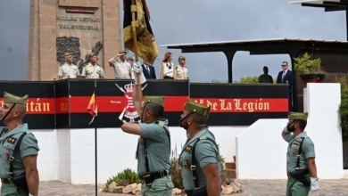 El coronel de la Legión se muestra listo "para actuar de forma resolutiva y con inmediatez” en cuanto reciban "la orden”