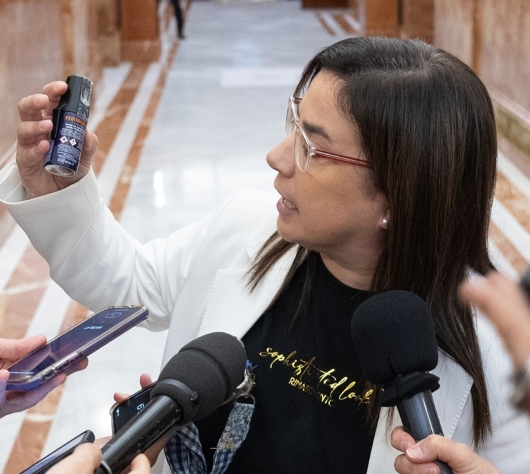 La Mesa del Congreso abre expediente a Ana Vázquez por el gas pimienta y le da 10 días para hacer alegaciones