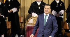 Juanma Moreno pide al Gobierno una "respuesta ya"  al "problema estructural" del narcotráfico en Andalucía