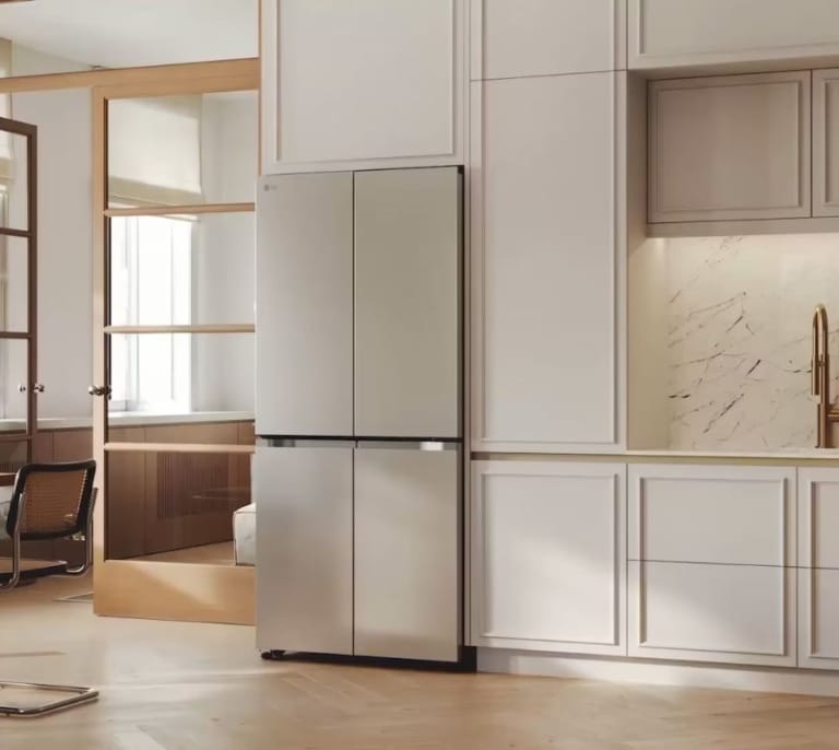LG tiene el frigorífico americano combi de 580 litros que pone en orden las cocinas con poco espacio