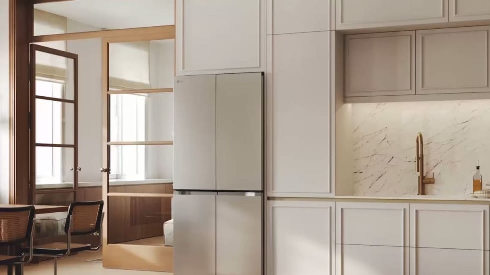 LG tiene el frigorífico americano combi de 580 litros que pone en orden las cocinas con poco espacio