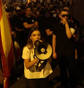 Cuatro detenidos en los disturbios entre nazis y Policía en la concentración [...]