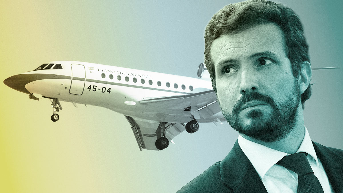 Vía libre para que el fondo de Pablo Casado se haga con el mantenimiento de los Falcon que usa Sánchez
