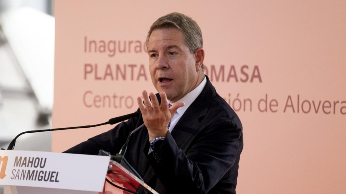 El presidente de Castilla-La Mancha, Emiliano García-Page