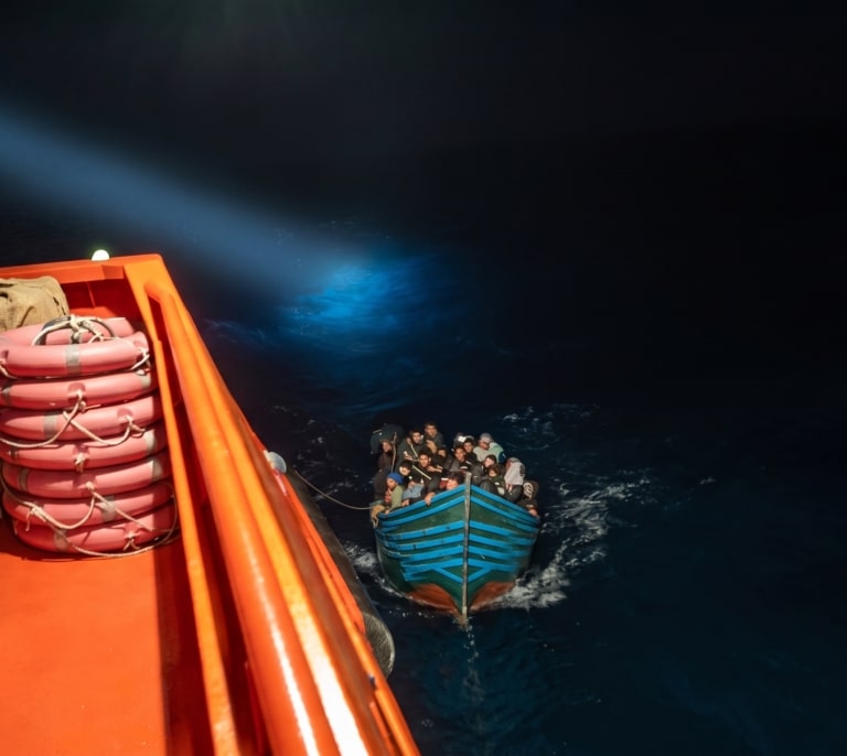 Repunte de llegadas a las costas españolas: más de 600 migrantes rescatados de 16 pateras