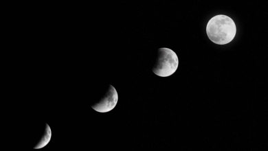 Calendario lunar de octubre 2026: fases, cambio de hora y lluvias de estrellas
