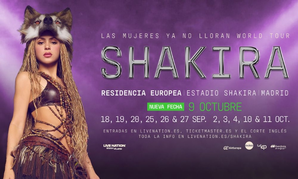 Las Mujeres Ya No Lloran World Tour