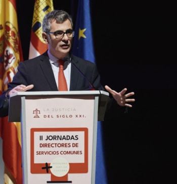 Bolaños alardea que la nueva organización de los tribunales ya funciona "en [...]