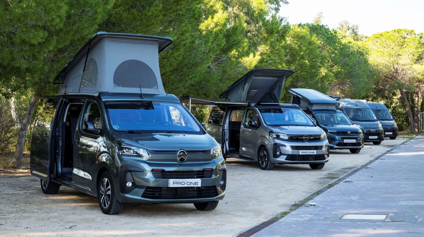 Los 'campers' y autocaravanas de Pro One: otra forma de viajar