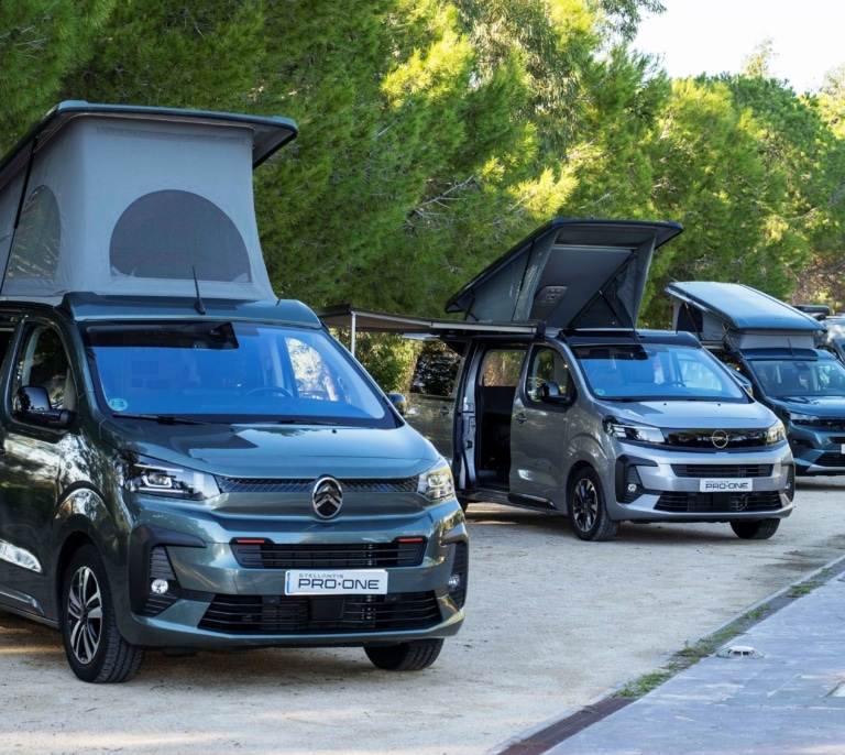 Los 'campers' y autocaravanas de Pro One: otra forma de viajar