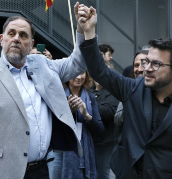 Junqueras celebra la amnistía ante lo que califica de "represión brutal e [...]