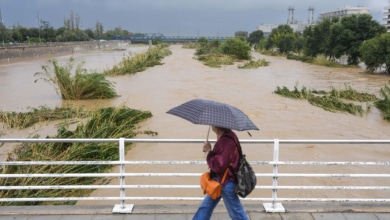 Aemet alerta de lluvias torrenciales en el litoral mediterráneo y Baleares hasta el lunes