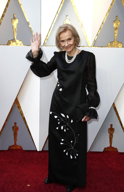 Eva Marie Saint en la 90 edición de los Premios Oscar en 2018
