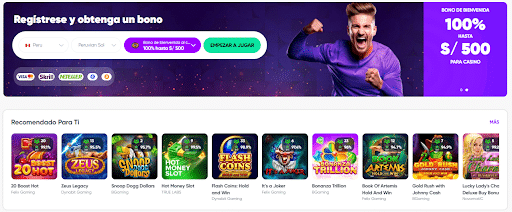 Granawin casino online en Perú