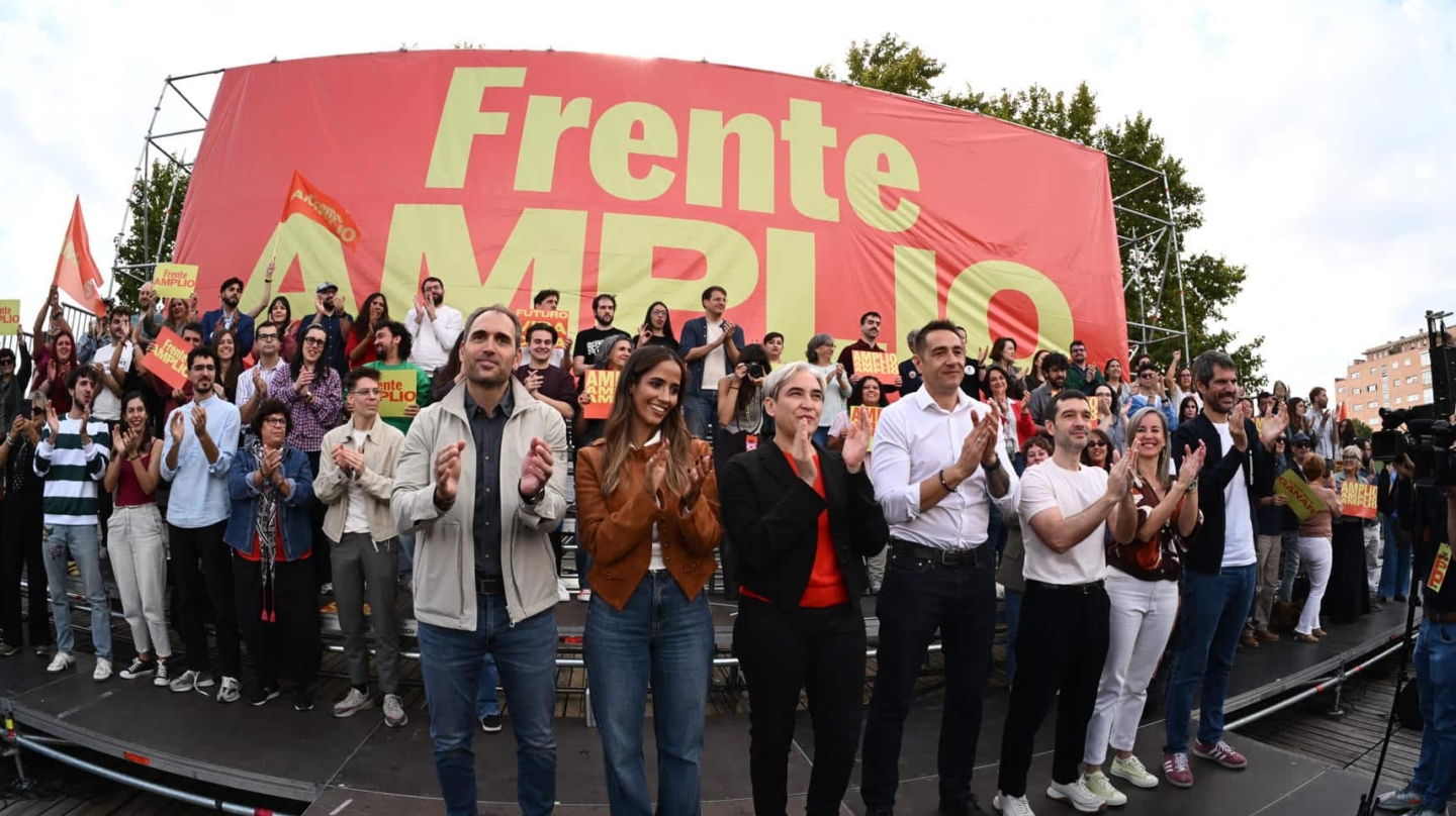 Presentación del Frente Amplio con Ada Colau como candidata para el 29-N.