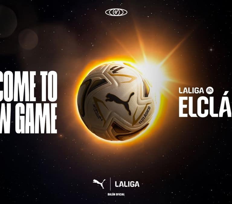 PUMA y LALIGA presentan el diseño exclusivo del balón oficial de los dos partidos de esta temporada de ELCLÁSICO