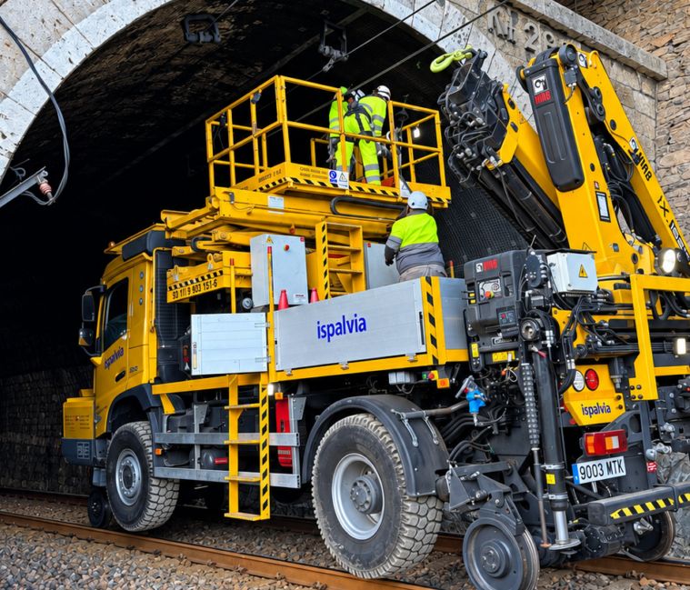 Ispalvia renovará la electrificación de 13 túneles de la Autopista Ferroviaria Algeciras-Zaragoza
