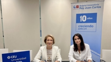El Hospital Universitario Rey Juan Carlos y la Universidad CEU San Pablo firman un convenio para el desarrollo de un proyecto formativo de cooperación educativa de prácticas clínicas