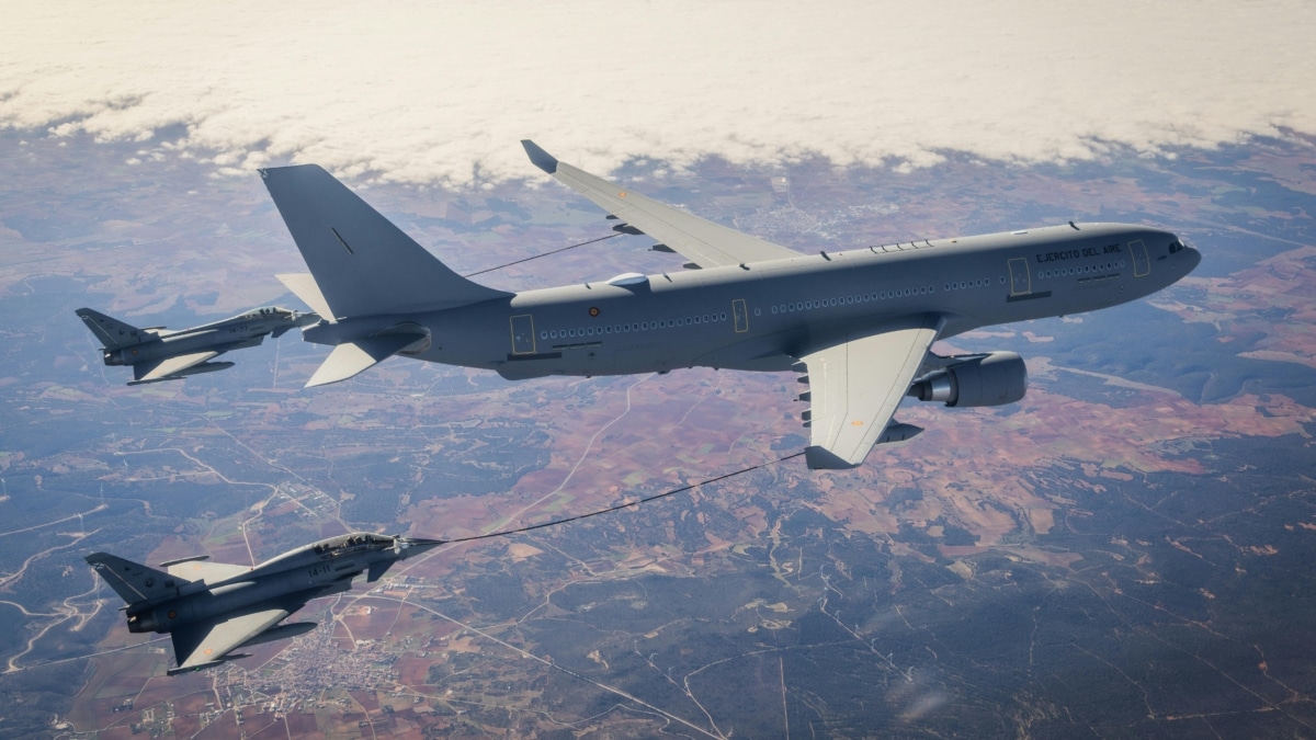 El Ejército del Aire recibe el tercer Airbus A330 MRTT para reabastecer cazas en vuelo