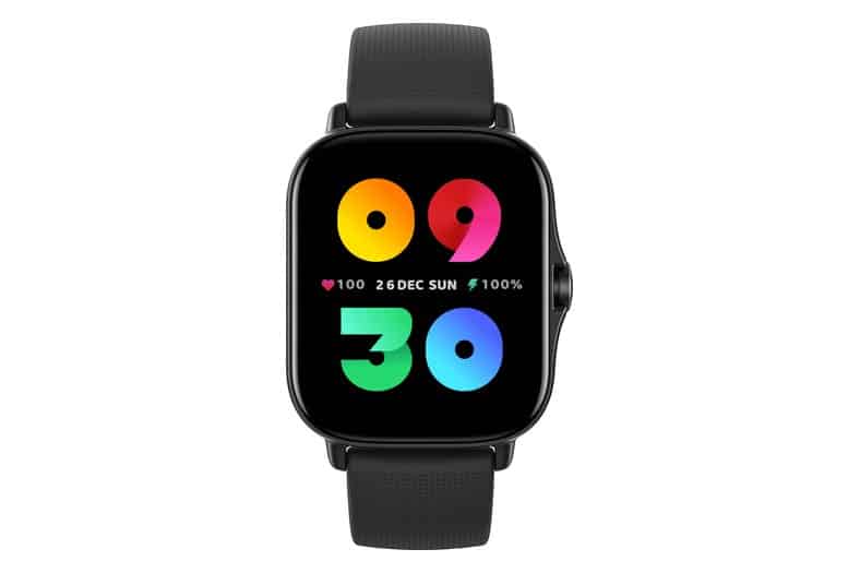 Reloj inteligente Amazfit GTS 2 con pantalla cuadrada y correa de silicona, unisex
