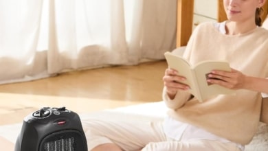 Amazon Basics tiene el calefactor que tengo fichado para el primer frío: oscila, 1800 W y baja de 20 euros