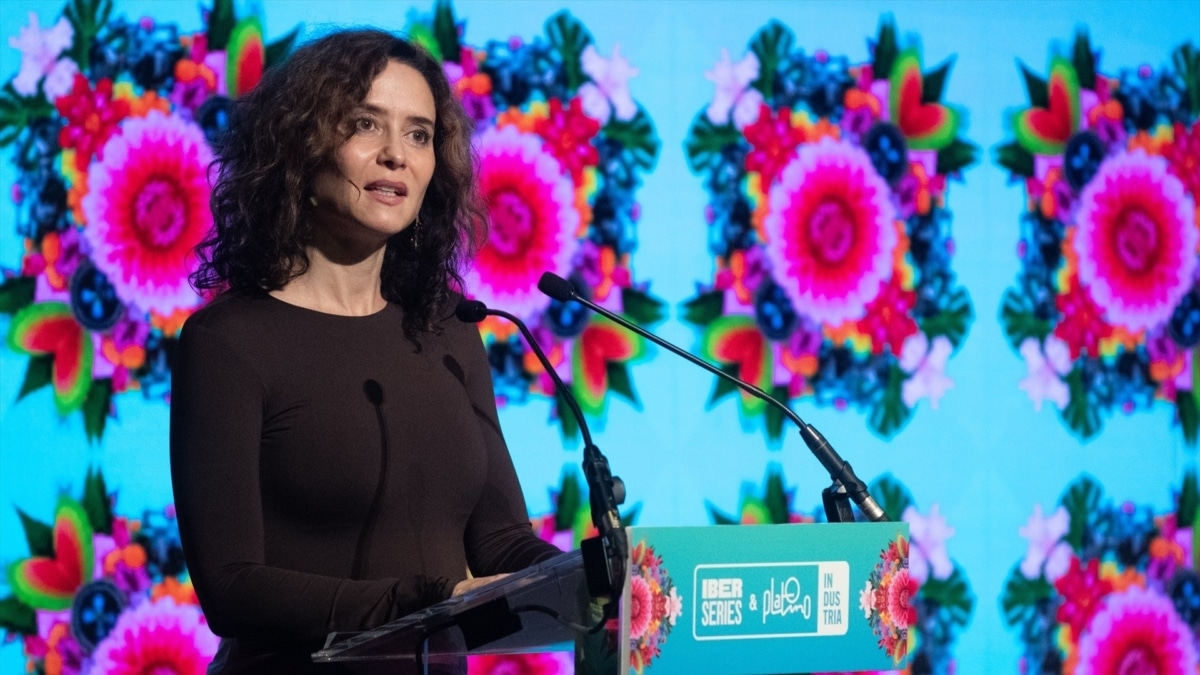 La presidenta de la Comunidad de Madrid, Isabel Díaz Ayuso