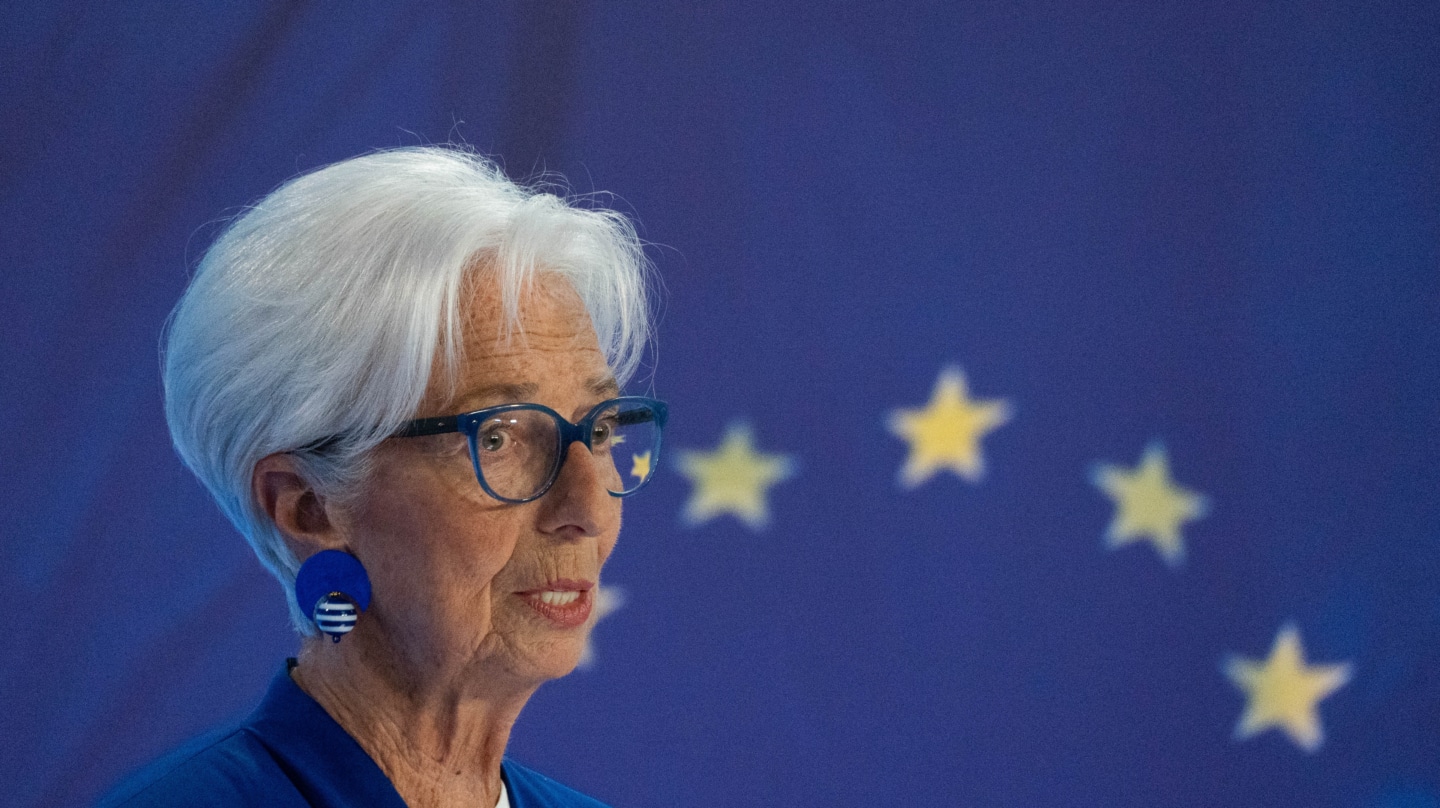 La presidenta del Banco Central Europeo, Christine Lagarde