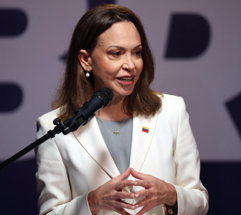 María Corina Machado, convencida de que habrá elecciones presidenciales en Venezuela en 2027